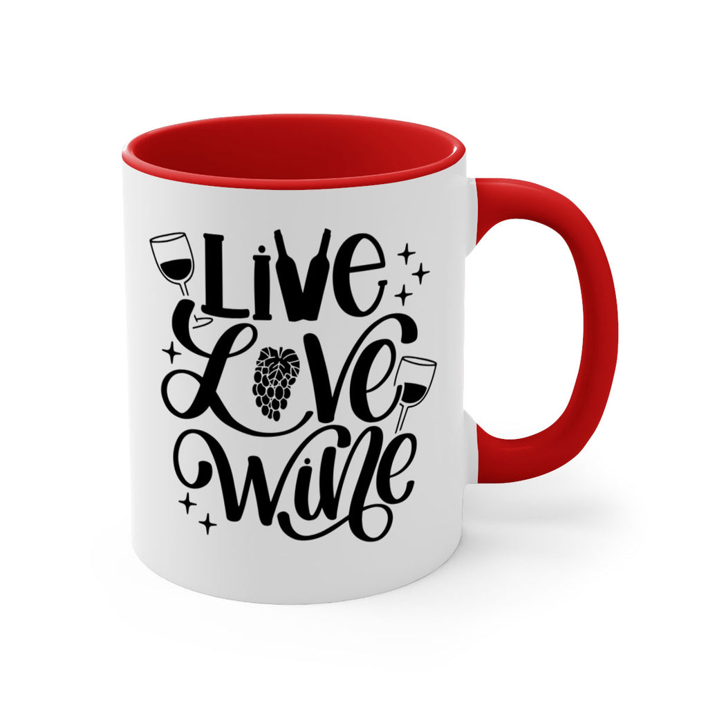 live love wine 43#- wine-Mug / Coffee Cup