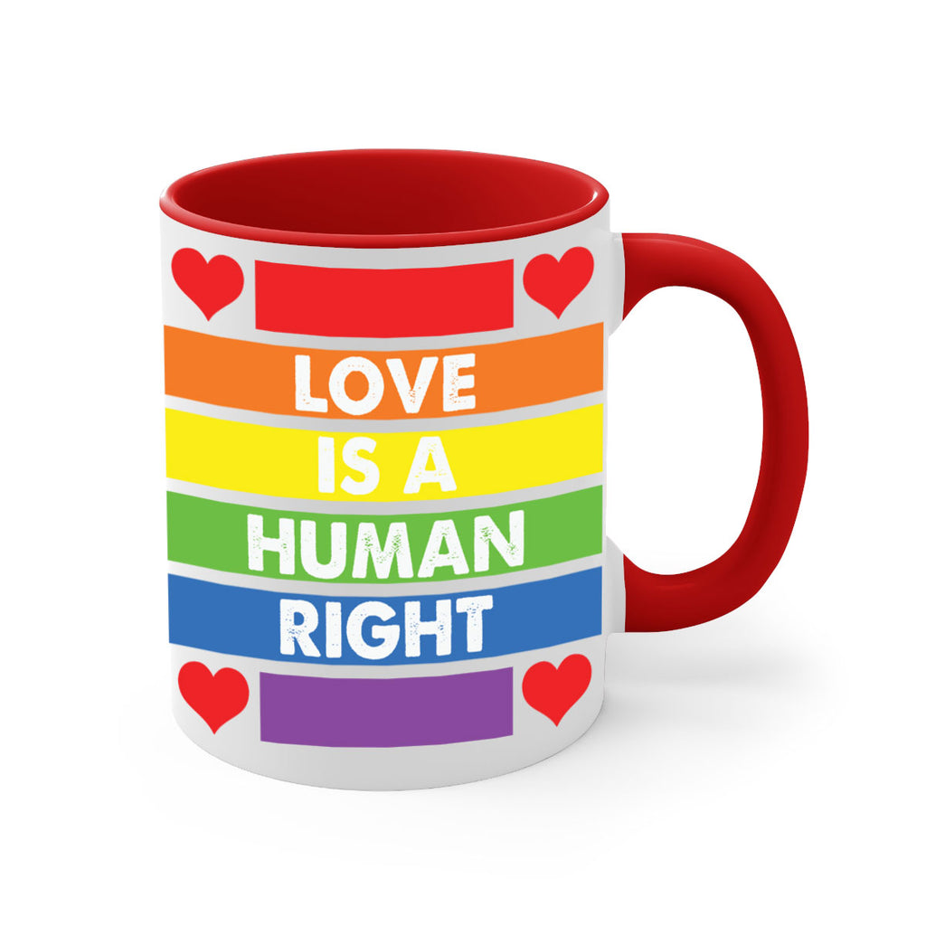 love is a human right lgbt 86#- lgbt-Mug / Coffee Cup