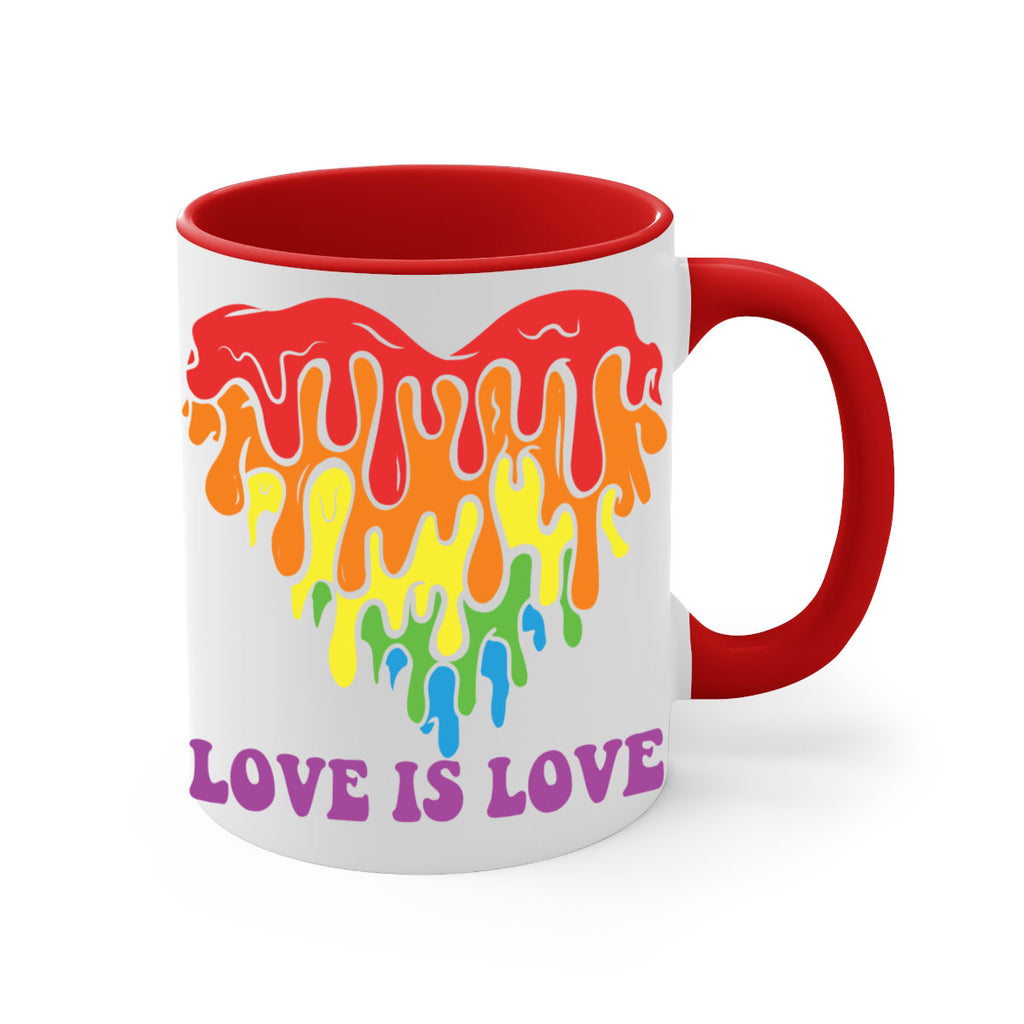 love is love rainbow ice lgbt 85#- lgbt-Mug / Coffee Cup