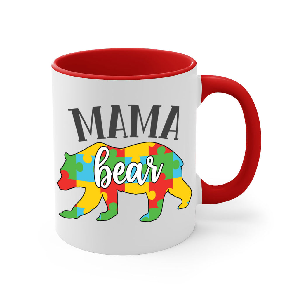 mama bear Style 32#- autism-Mug / Coffee Cup