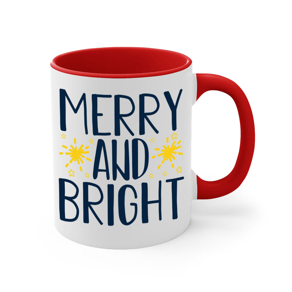 merry and bright 226#- christmas-Mug / Coffee Cup