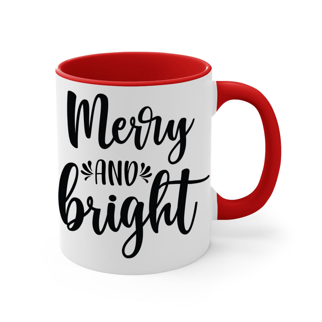 merry and bright style 472#- christmas-Mug / Coffee Cup