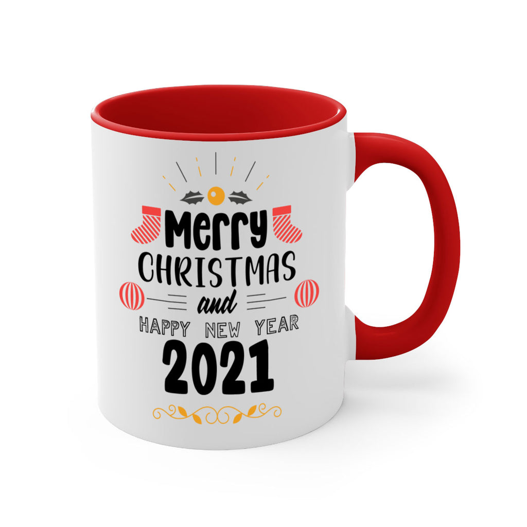 merry christmas and a very happy new year style 486#- christmas-Mug / Coffee Cup