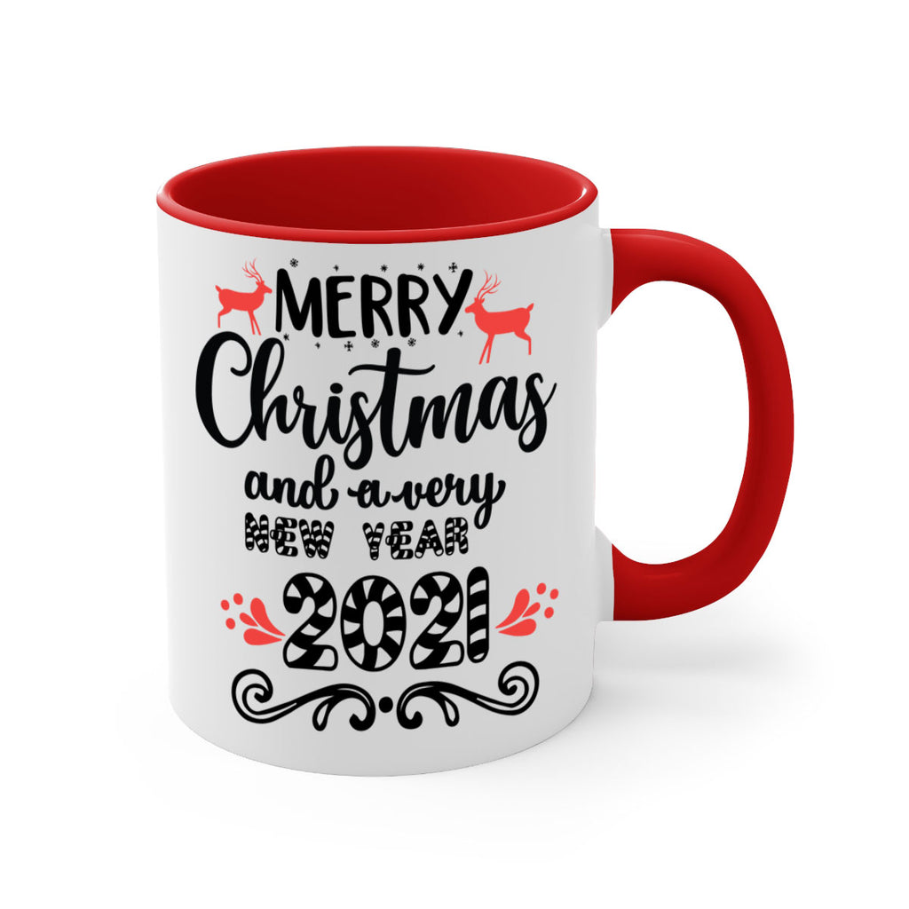 merry christmas and a very happy new year style 487#- christmas-Mug / Coffee Cup