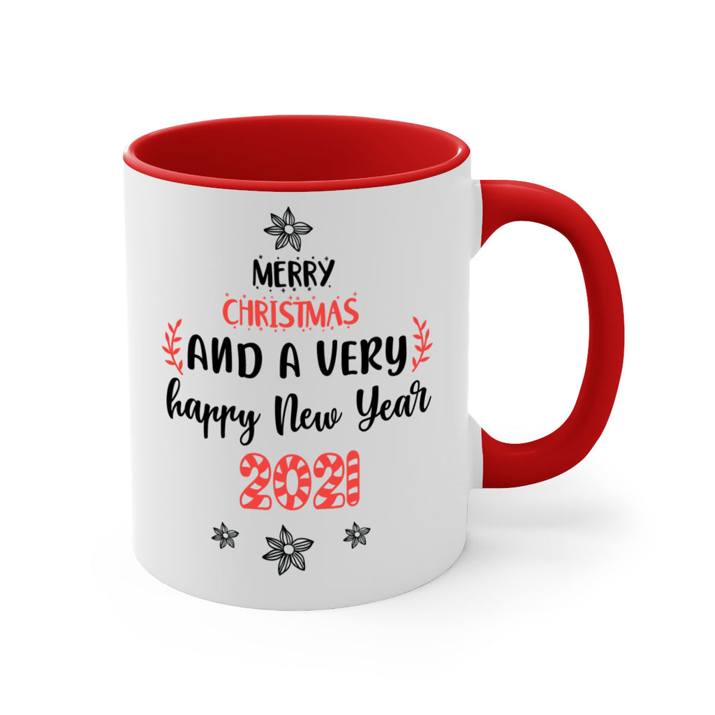 merry christmas and a very happy new year style 490#- christmas-Mug / Coffee Cup