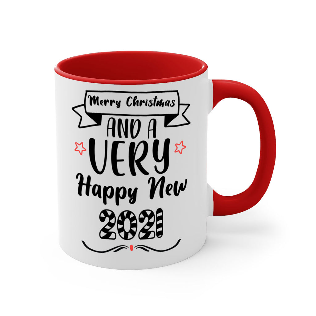 merry christmas and a very happy new year style 491#- christmas-Mug / Coffee Cup