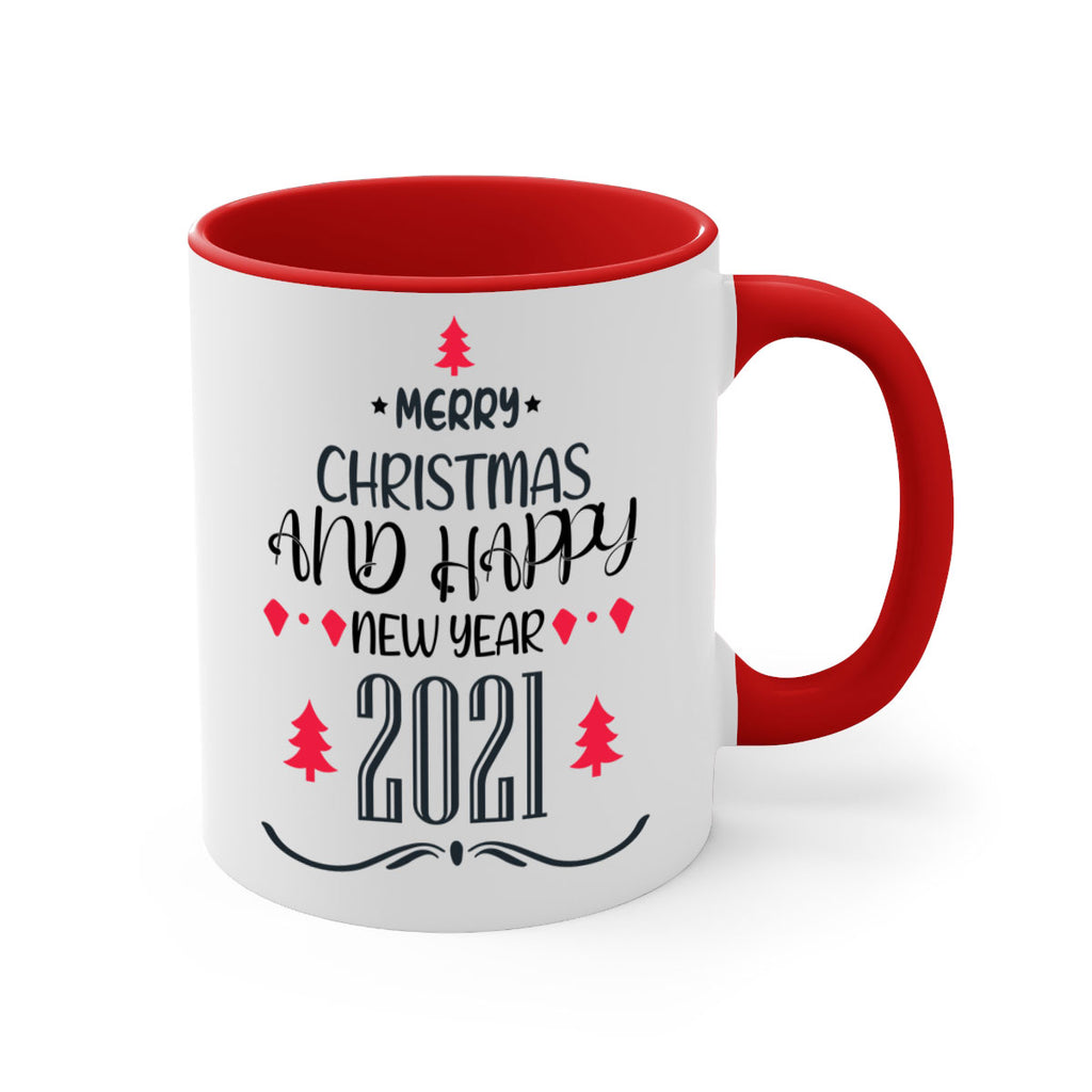 merry christmas and happy new year style 495#- christmas-Mug / Coffee Cup