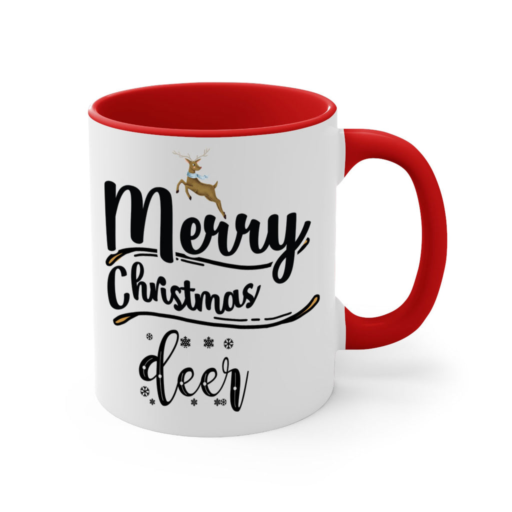 merry christmas deer style 496#- christmas-Mug / Coffee Cup