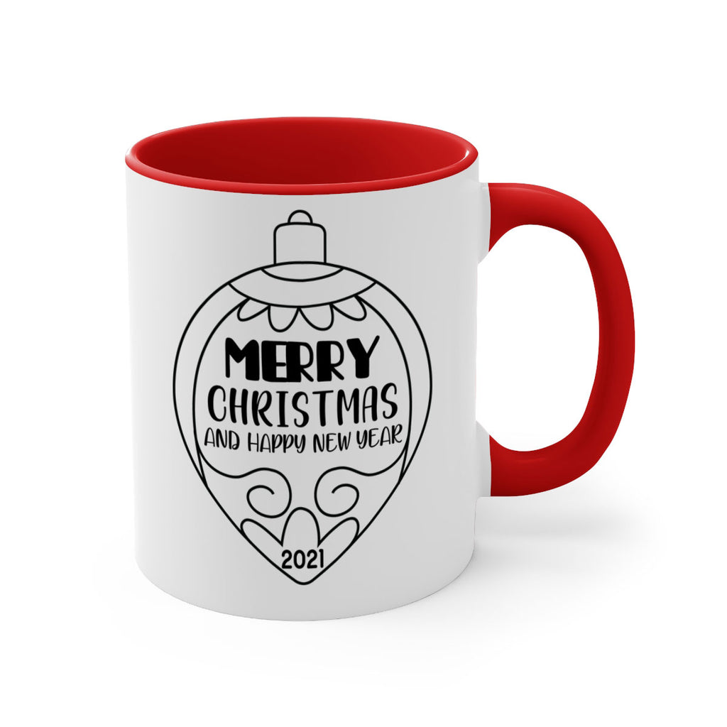 merry christmas enjoy the holiday style 497#- christmas-Mug / Coffee Cup