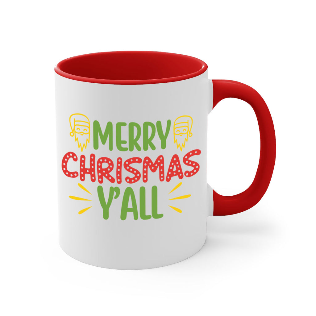 merry christmas yall 225#- christmas-Mug / Coffee Cup