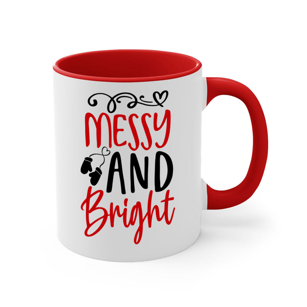 messy and bright style 510#- christmas-Mug / Coffee Cup