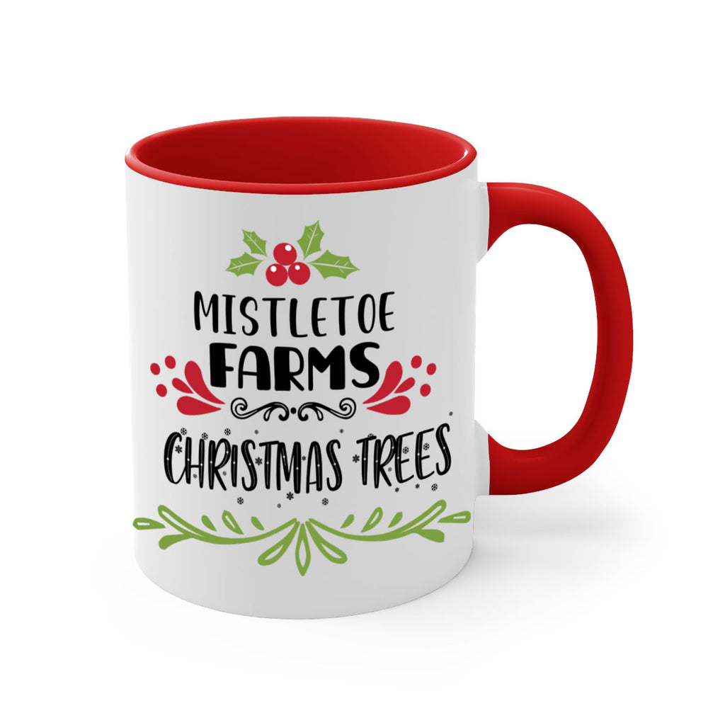 mistletoe farms christmas trees style 514#- christmas-Mug / Coffee Cup