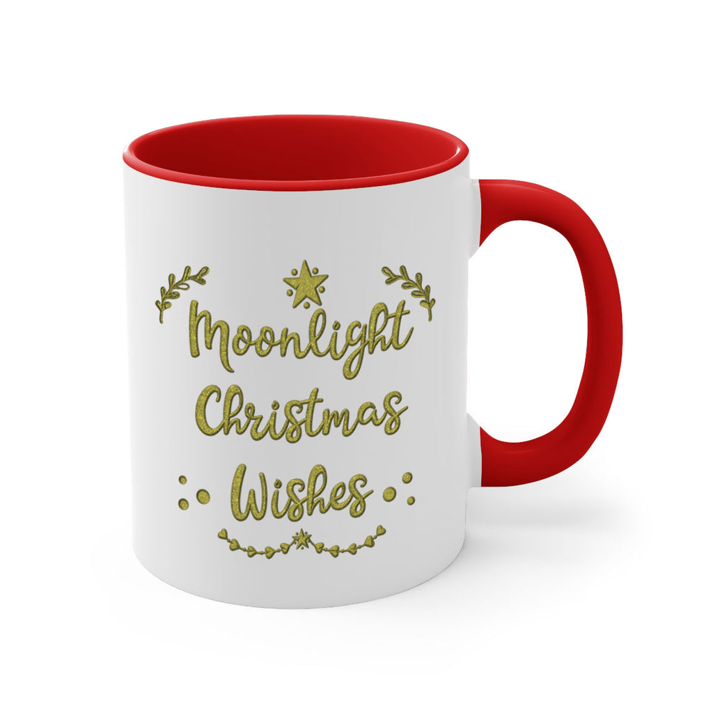 moonlight christmas wishes green 456#- christmas-Mug / Coffee Cup