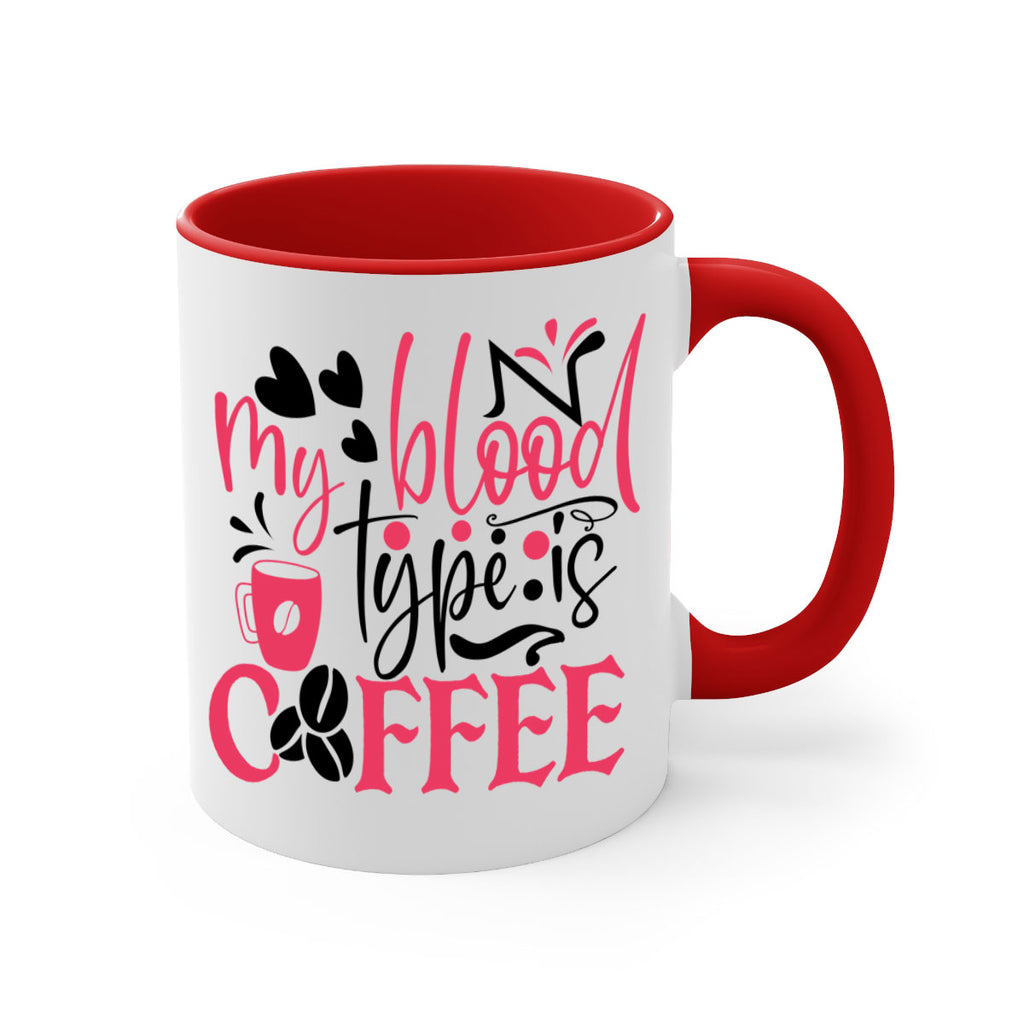 my blood type is coffee Style Style 129#- nurse-Mug / Coffee Cup