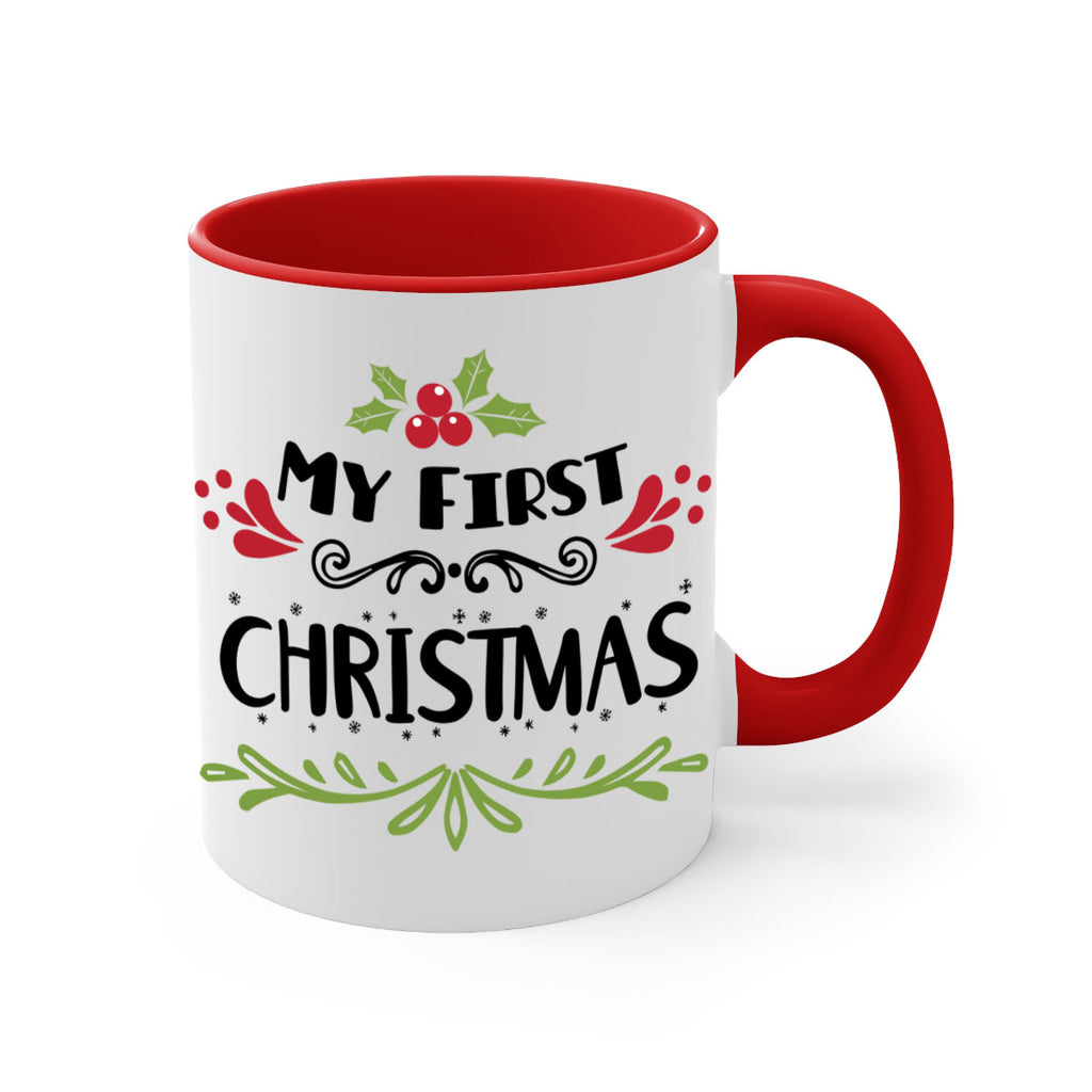 my first christmas style 526#- christmas-Mug / Coffee Cup