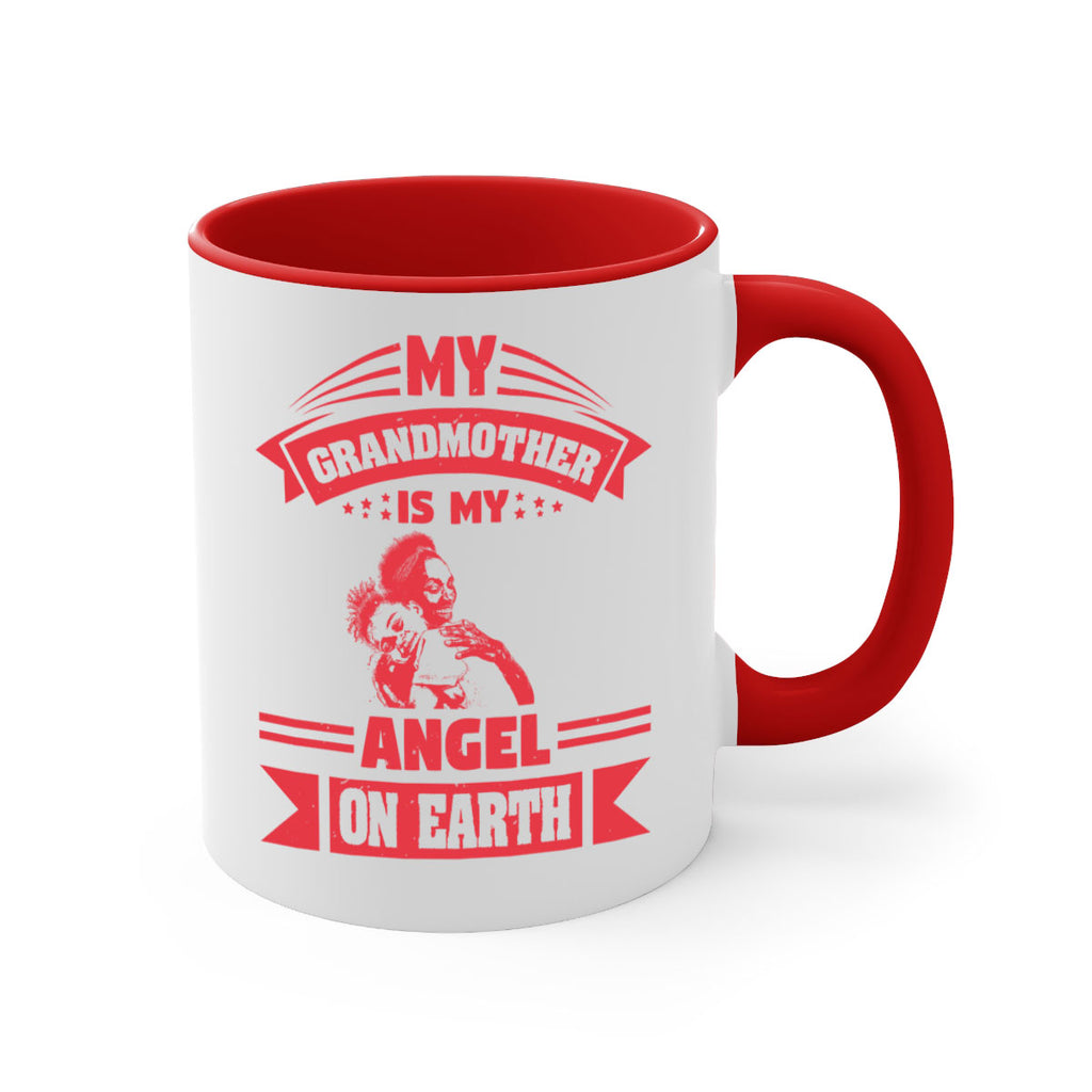 my grandmother is my angel on earth 40#- mothers day-Mug / Coffee Cup