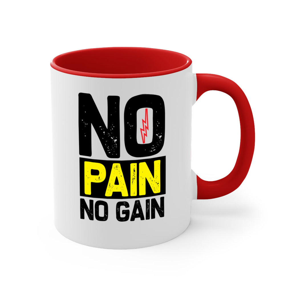 no pain no gain 5#- gym-Mug / Coffee Cup