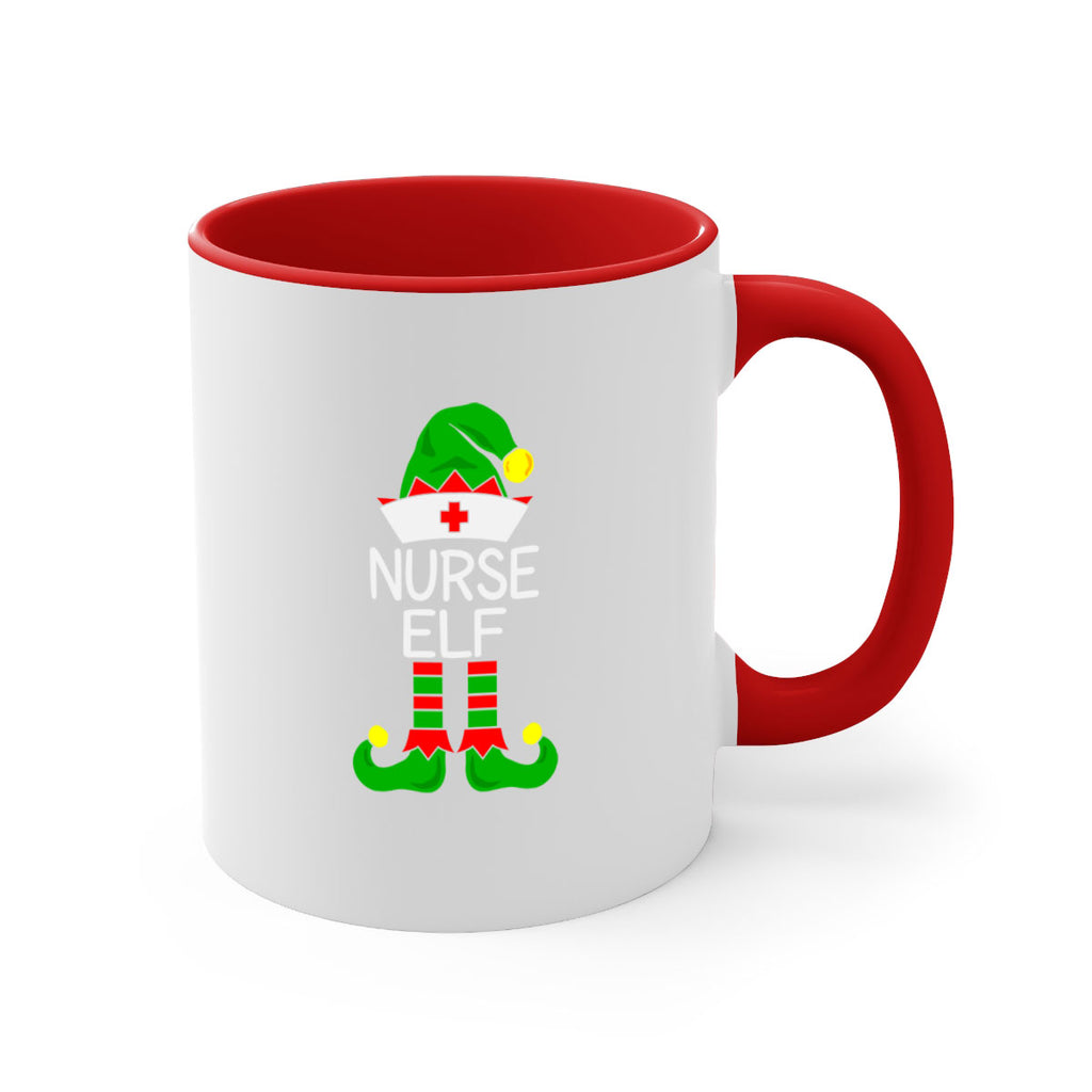 nurse elf style 16#- christmas-Mug / Coffee Cup