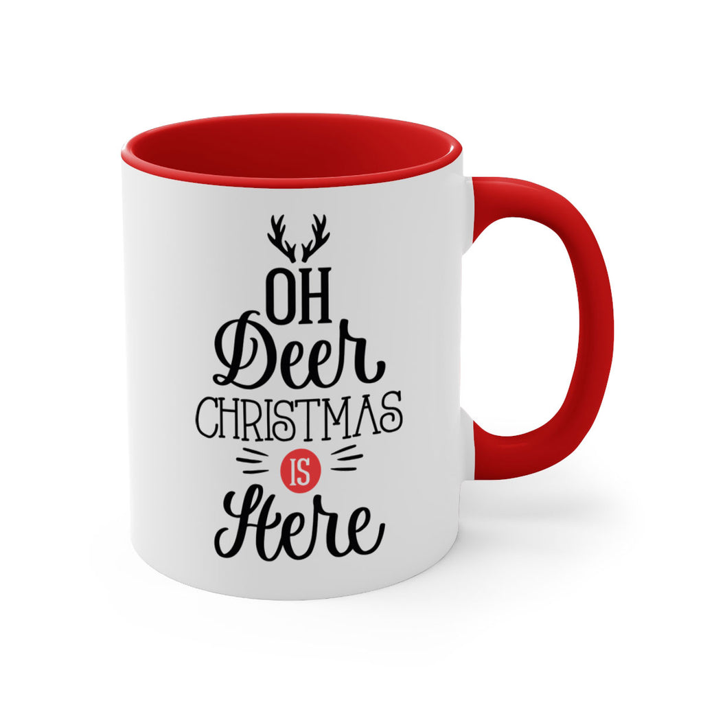 oh deer christmas is here 70#- christmas-Mug / Coffee Cup