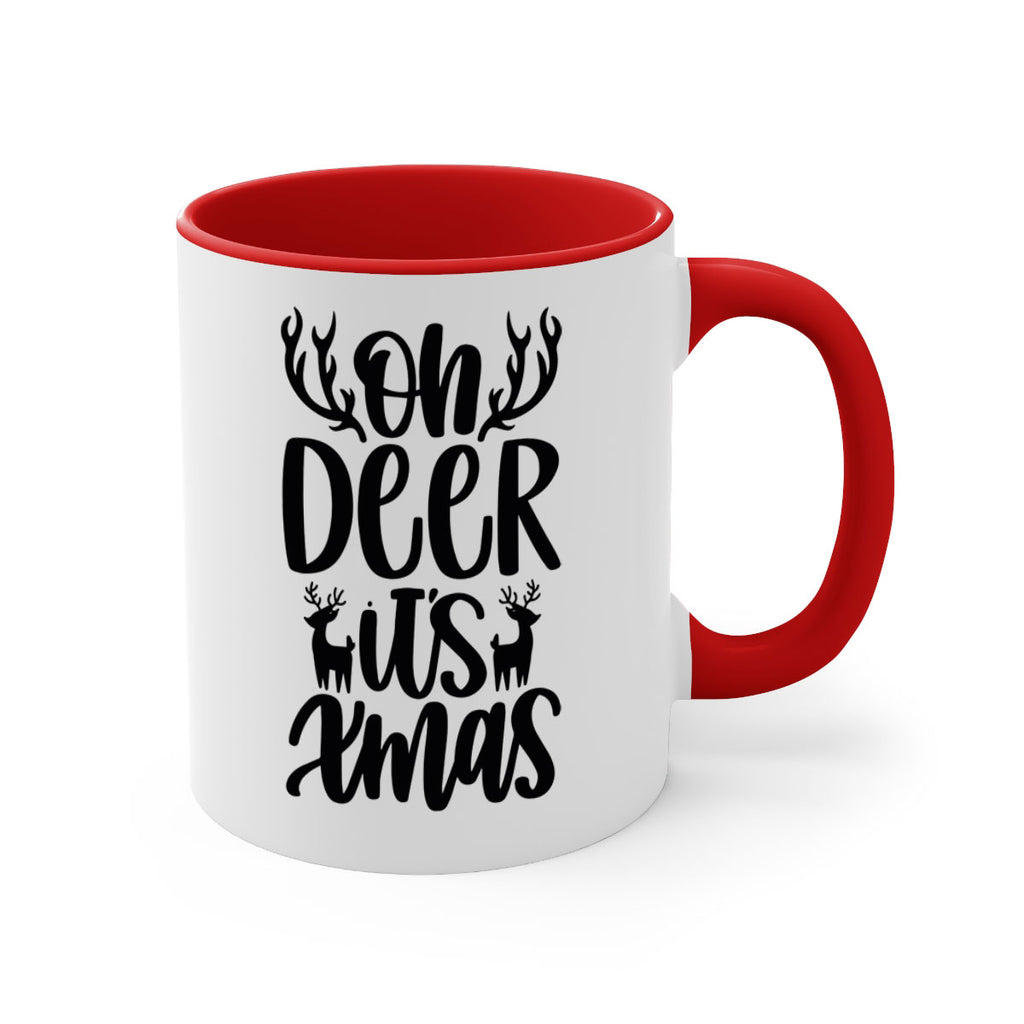 oh deer its xmas gold 69#- christmas-Mug / Coffee Cup