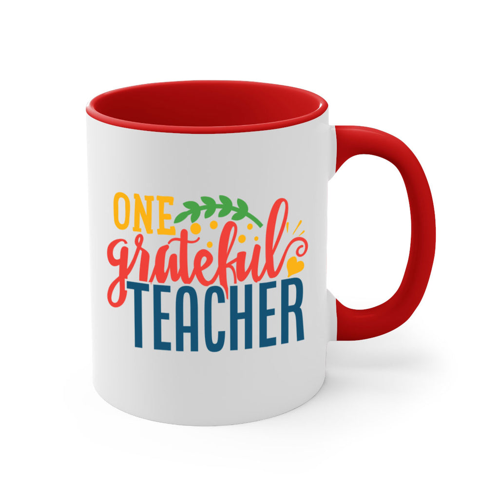 one grateful teacher Style 167#- teacher-Mug / Coffee Cup