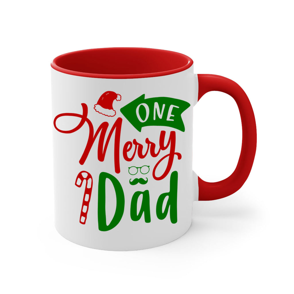 one merry dad style 568#- christmas-Mug / Coffee Cup