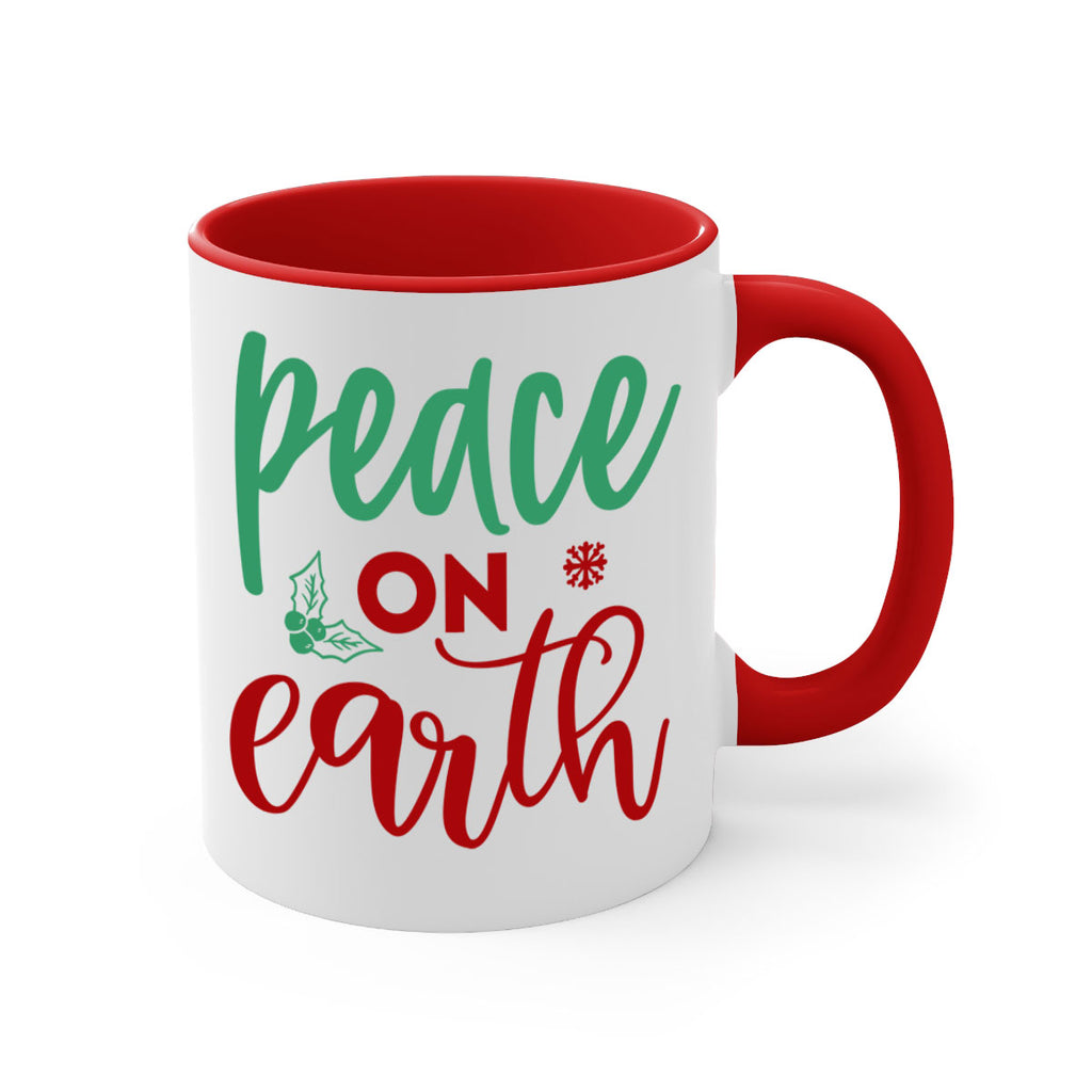 peace on earth style 584#- christmas-Mug / Coffee Cup