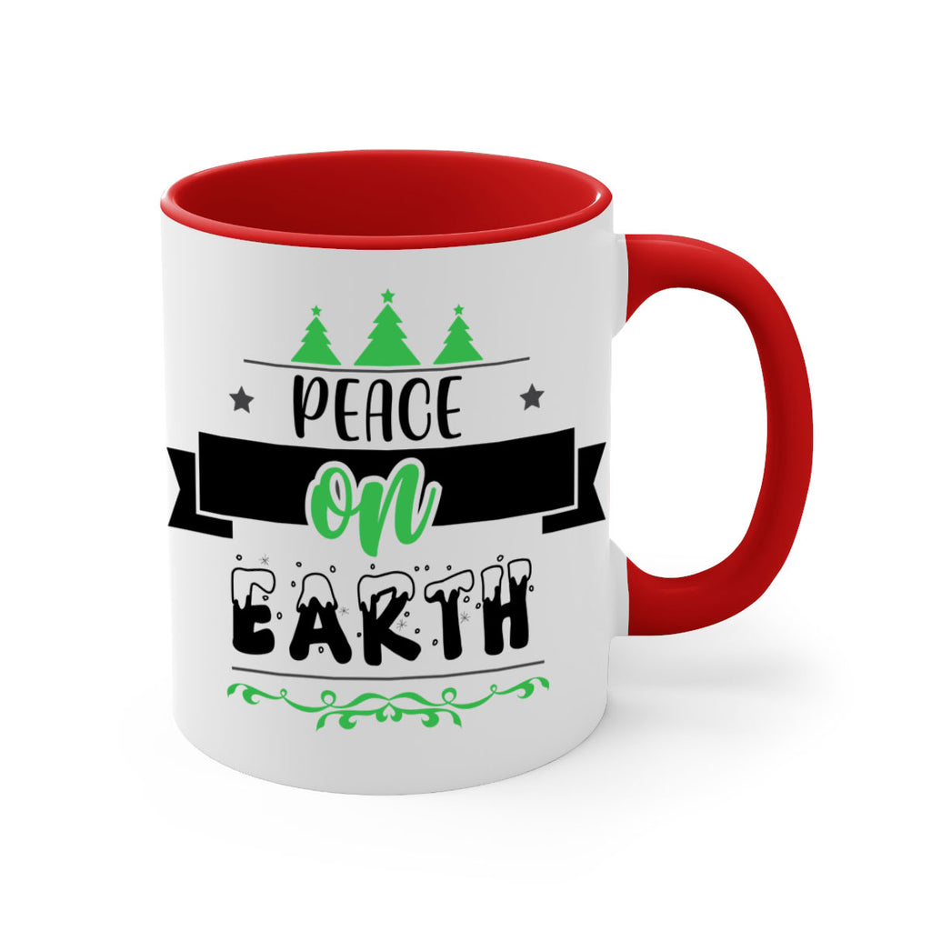 peace on earth style 585#- christmas-Mug / Coffee Cup