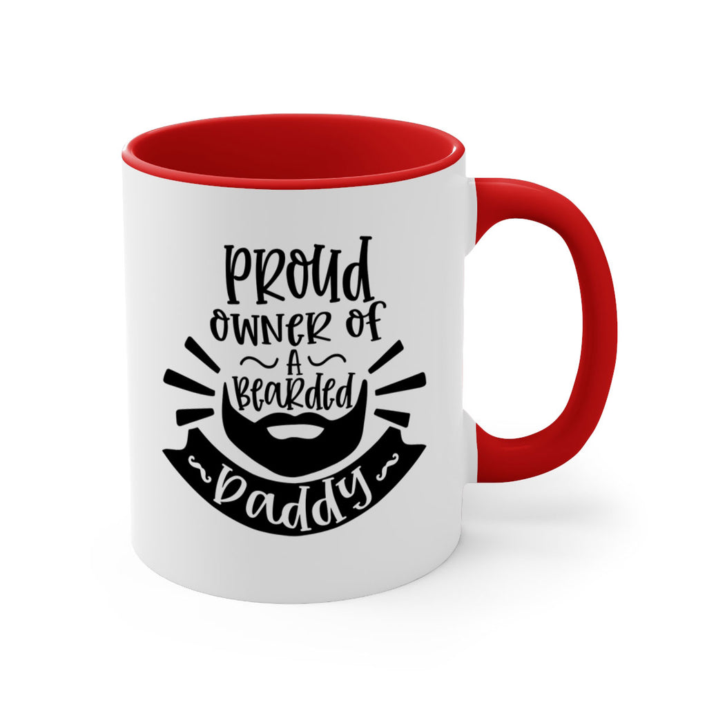 proud owner of a bearded daddy 20#- fathers day-Mug / Coffee Cup