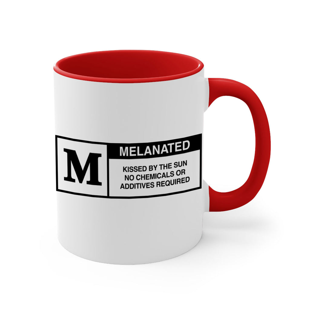 rated melanin 45#- black words - phrases-Mug / Coffee Cup