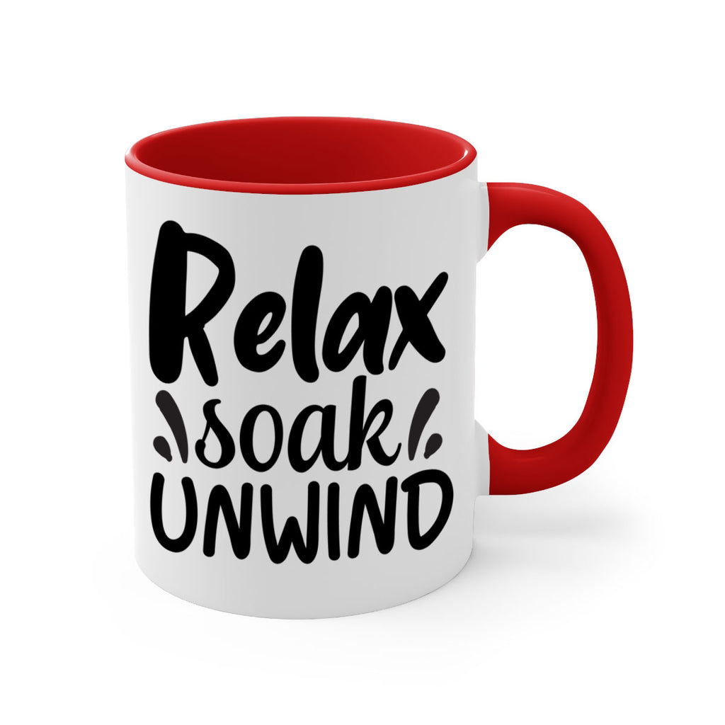 relax soak unwind 61#- bathroom-Mug / Coffee Cup