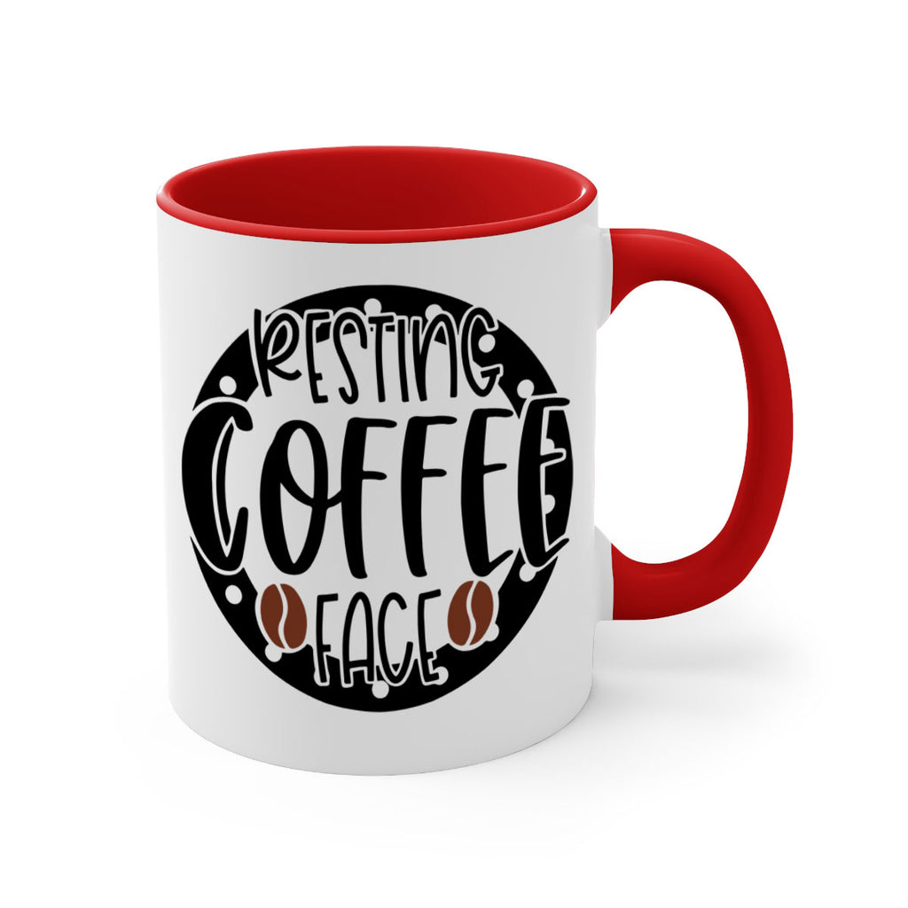 resting coffee face 41#- coffee-Mug / Coffee Cup