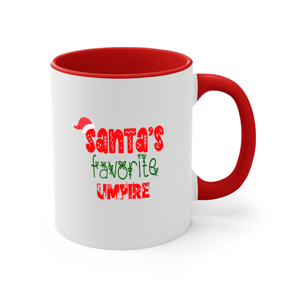 santas favorite umpire style 1136#- christmas-Mug / Coffee Cup