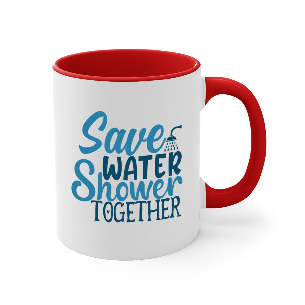 save water shower together 60#- bathroom-Mug / Coffee Cup