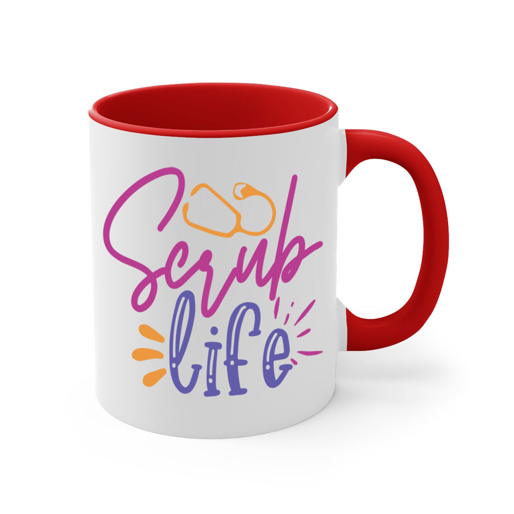 scrub life Style 351#- nurse-Mug / Coffee Cup