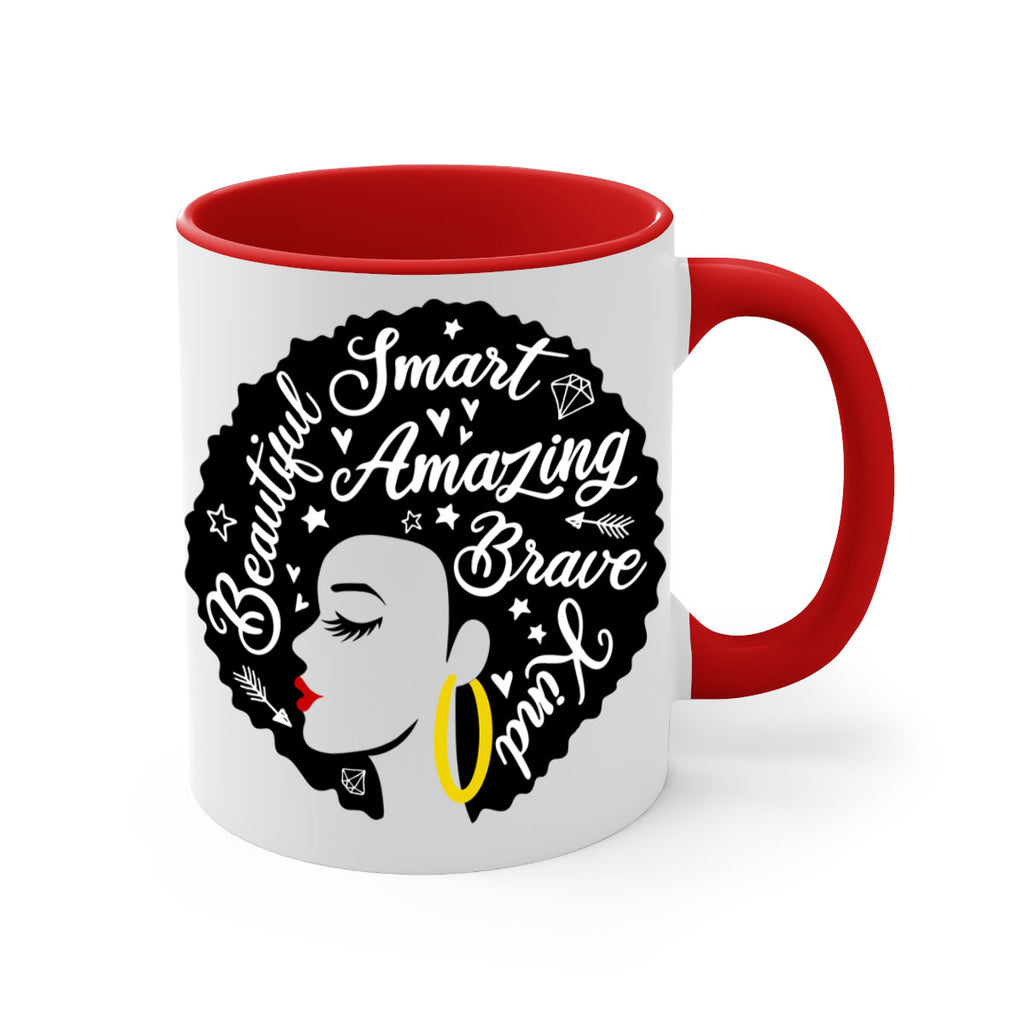 smart beautiful Style 5#- Black women - Girls-Mug / Coffee Cup