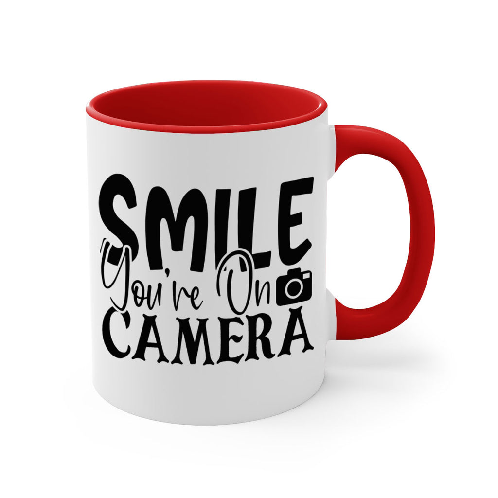 smile you’re on camera 51#- home-Mug / Coffee Cup