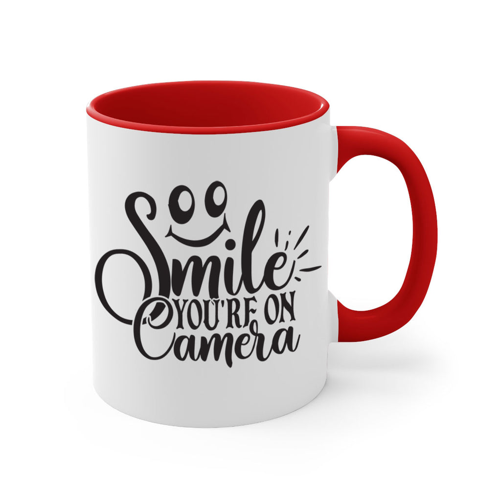 smile youre on camera 53#- home-Mug / Coffee Cup