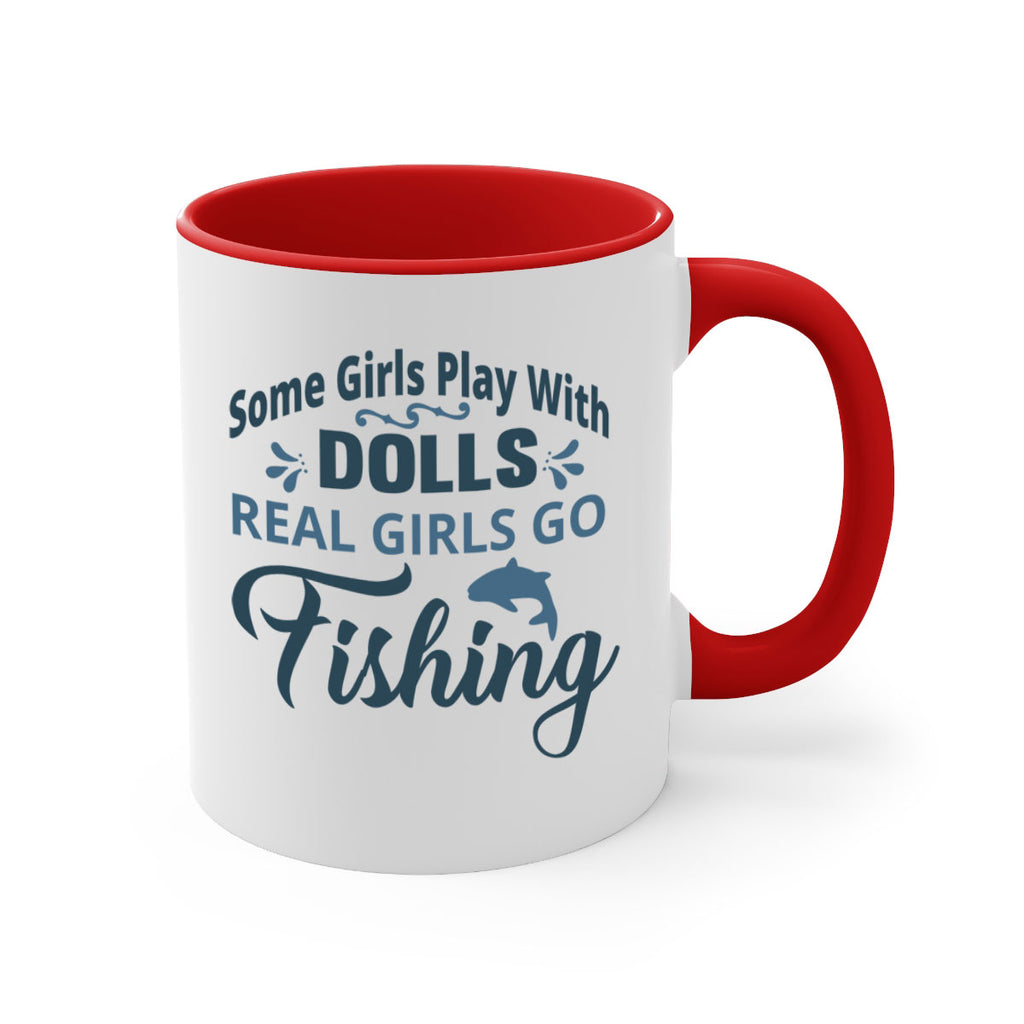 some girl play with dolls 38#- fishing-Mug / Coffee Cup