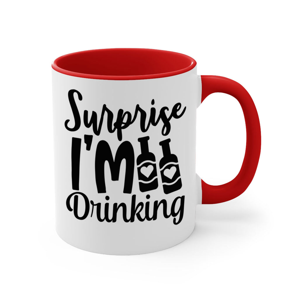 surprise im drinking 122#- beer-Mug / Coffee Cup