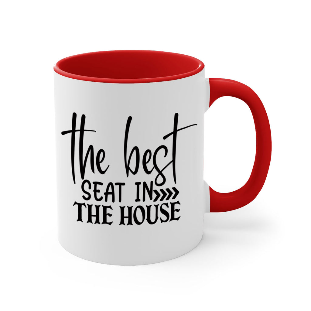 the best seat in the house 56#- bathroom-Mug / Coffee Cup