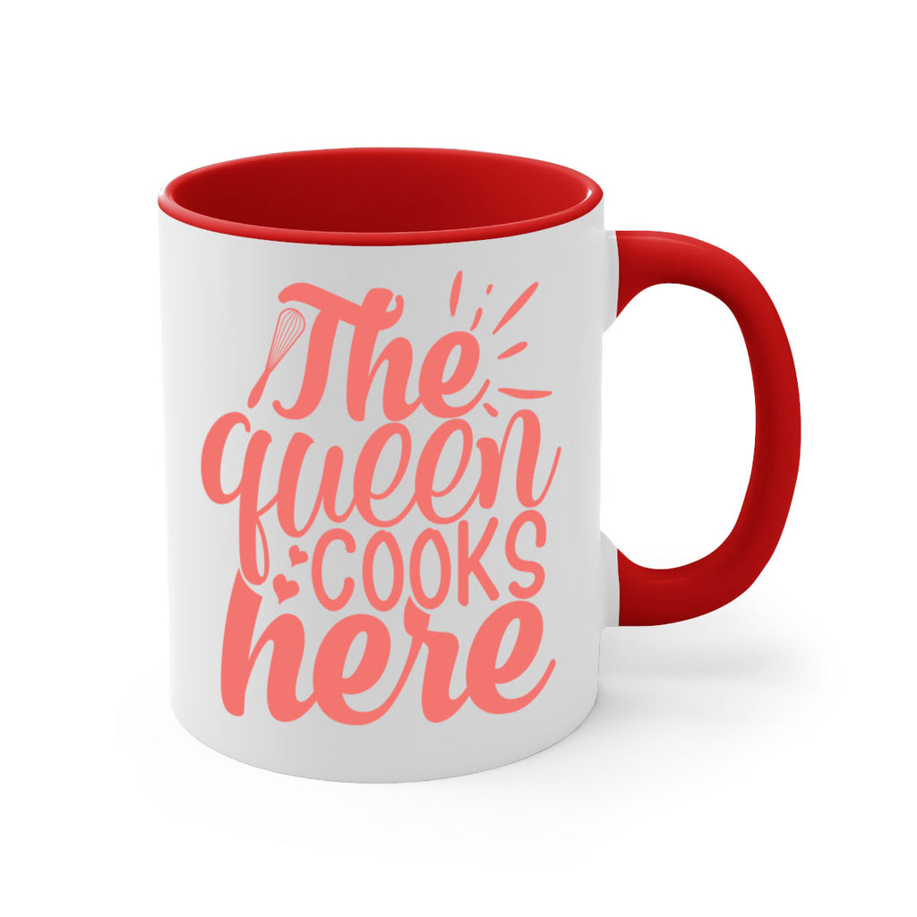 the queen cooks here 9#- kitchen-Mug / Coffee Cup