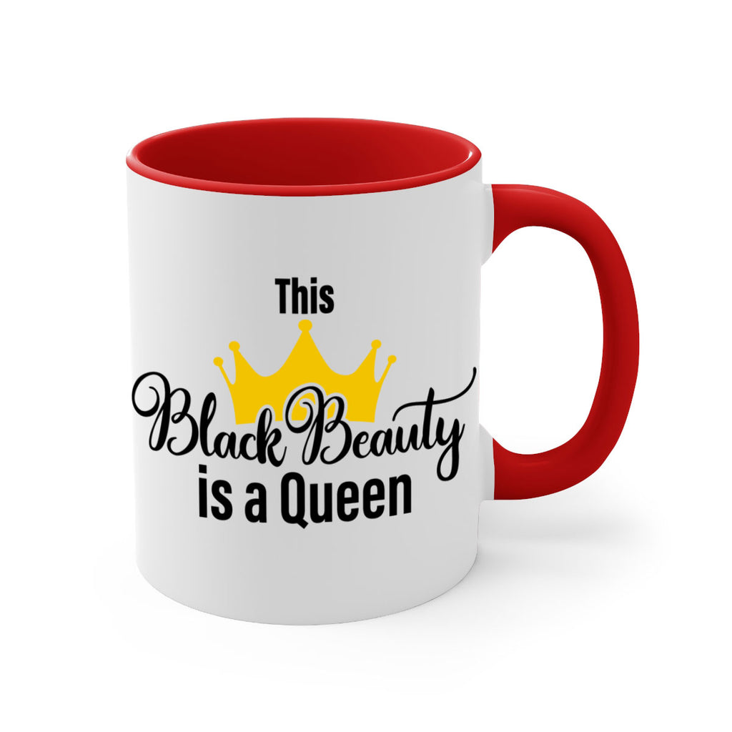 this black beauty is a queen Style 3#- Black women - Girls-Mug / Coffee Cup