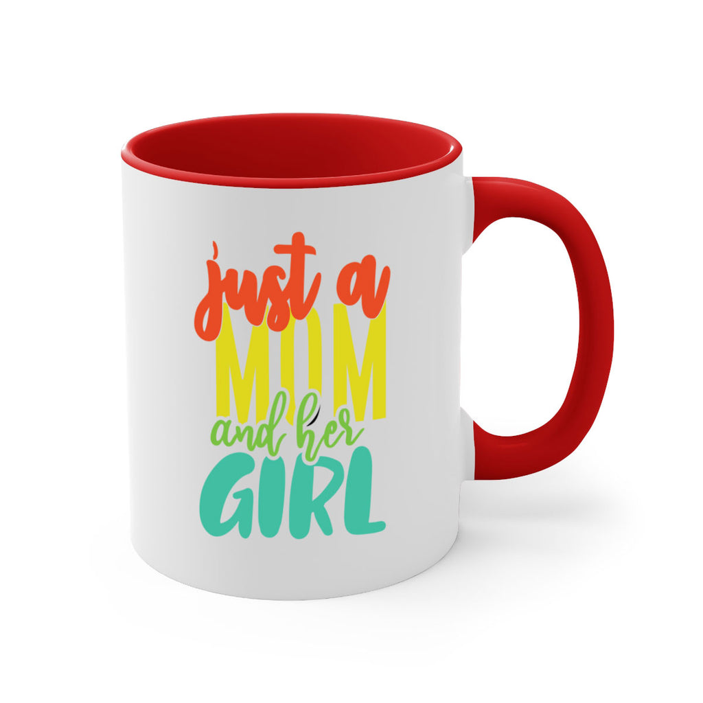 ust a mom and her girl 360#- mom-Mug / Coffee Cup