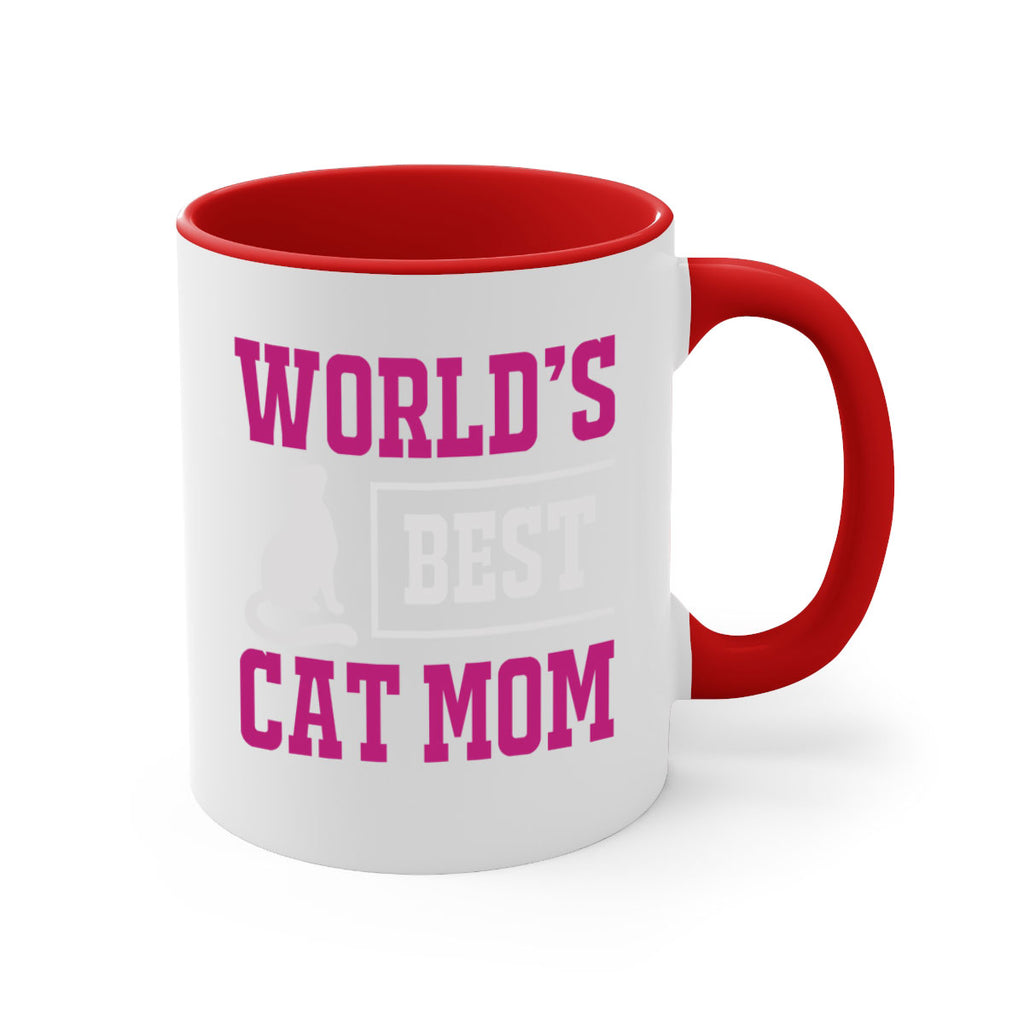 world’s best cat mom 16#- mom-Mug / Coffee Cup
