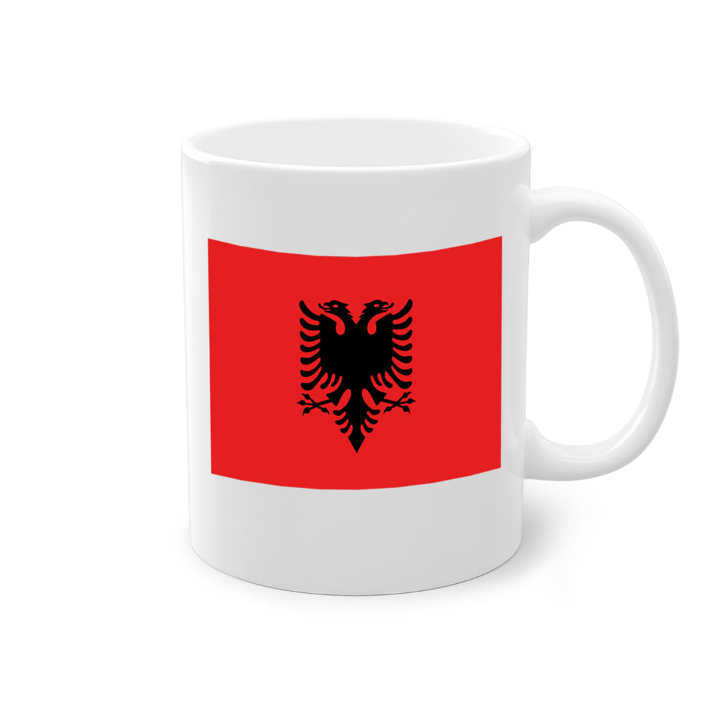 Albania 196#- world flag-Mug / Coffee Cup