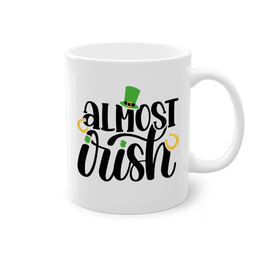 Almost Irish Style 107#- St Patricks Day-Mug / Coffee Cup