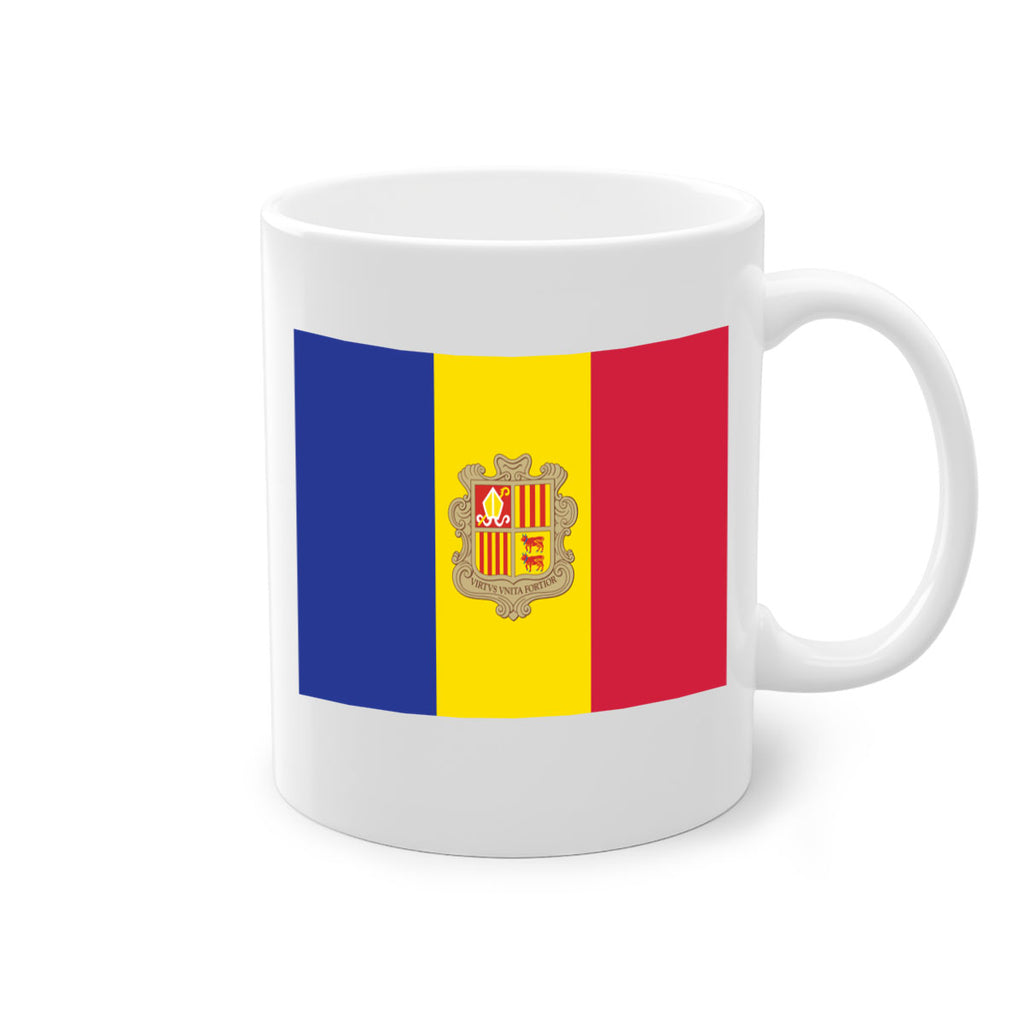 Andorra 194#- world flag-Mug / Coffee Cup