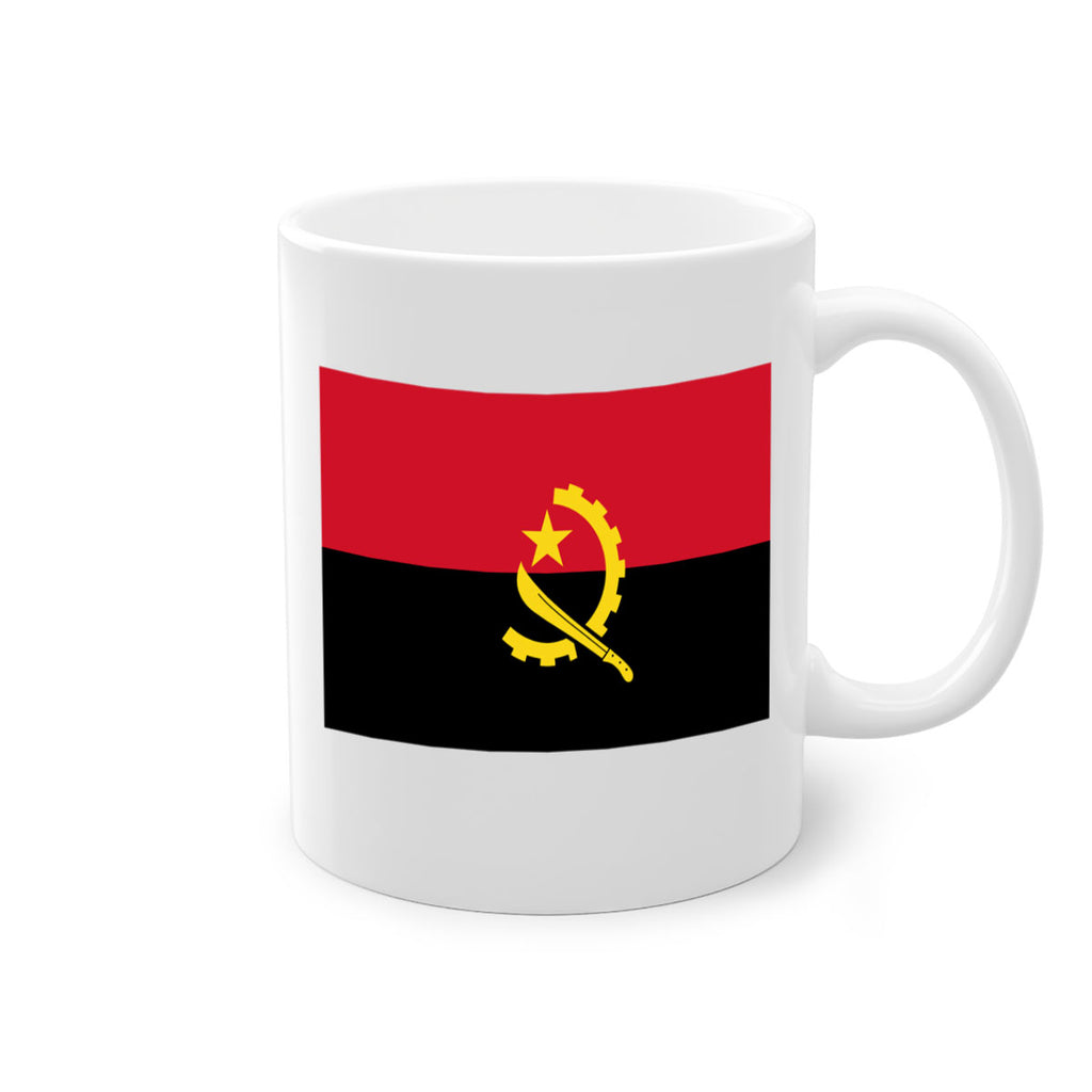 Angola 193#- world flag-Mug / Coffee Cup