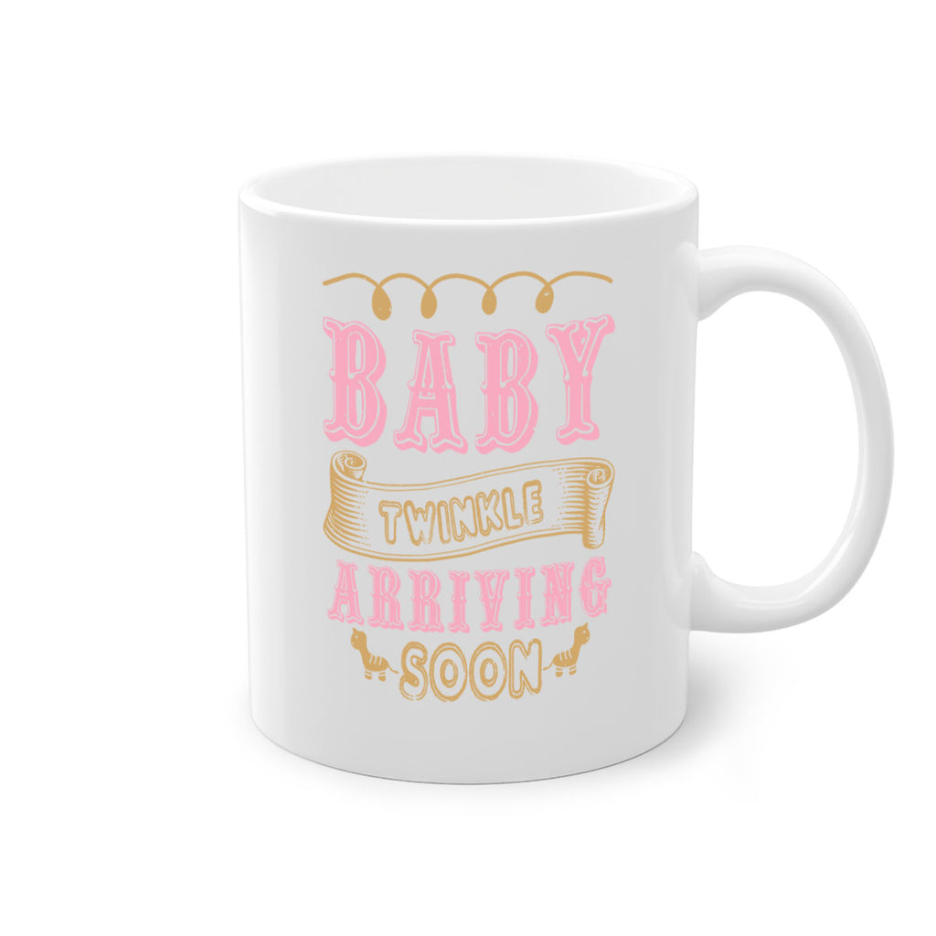 Baby Rwinkle arriving soon Style 48#- baby shower-Mug / Coffee Cup